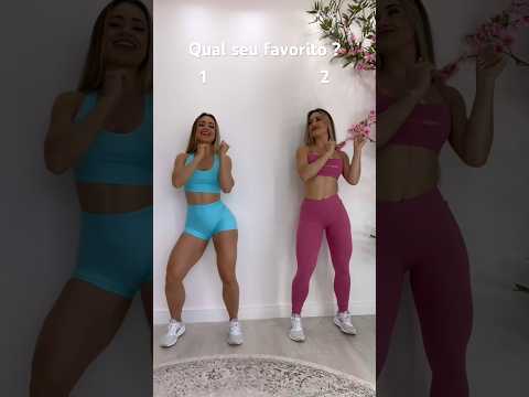 1 ou 2 ? Para mais looks lindos conheçam minha loja @fitstorecascavel amores ????? #dance