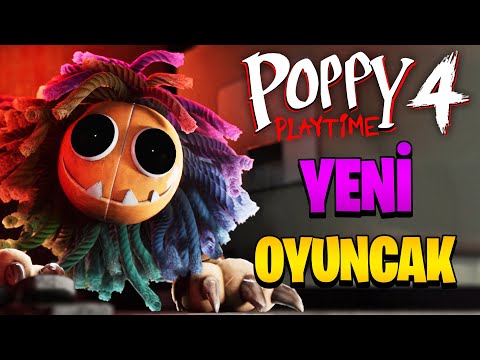 YENİ OYUNCAK BELLİ OLDU ! Poppy Playtime Chapter 4 Trailer Gizemleri