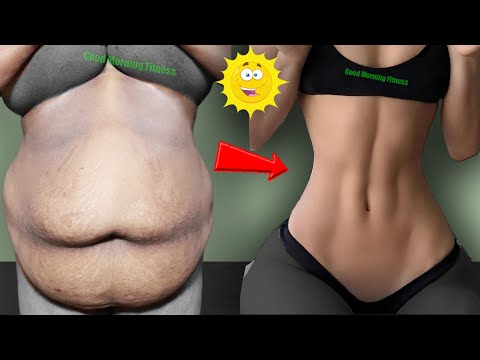 Do This Every Morning For 7 Days To Get Flat Stomach l You can easy do it !