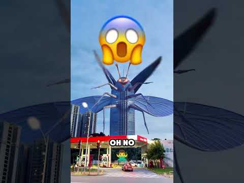 Tiny ROACH Turns Skyscraper Into GIANT Monster! My Worst Nightmare Came TRUE! #funny