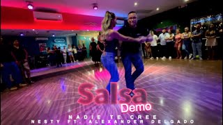 Salsa Demo by Reggie & Melitza | Nadie Te Cree - Nesty, Alexander Delgado