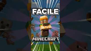 USINE à VILLAGEOIS simple dans #minecraft
