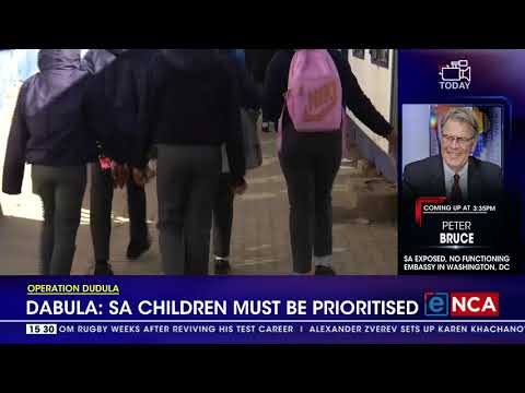 YouTube video thumbnail: Operation Dudula Wants to Ban Foreign Nationals From Public Schools