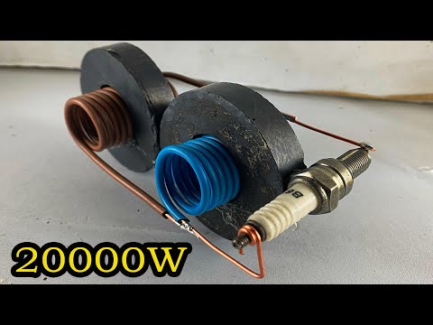 New Ideas Technology Free Electricity Energy With Spark Plug Use Pcv Copper Wire #technology