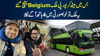 Bus Per Belgium Ka Safar Bus Travel| Europe Episode 5