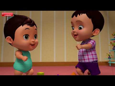 হাত দোলাও, হাত দোলাও - Baby Action song | Bengali Rhymes for Children | Infobells
