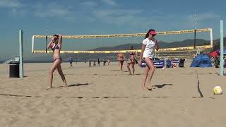 Heidi Dyer Haley Martin Beach Volleyball March 10, 2012