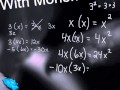 Multiplying Monomials and Polynomials
