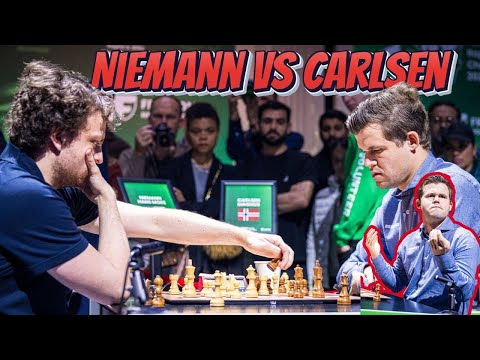 Carlsen 🆚 Niemann !! मजा आ गया , बच गए बाहर होते होते ......