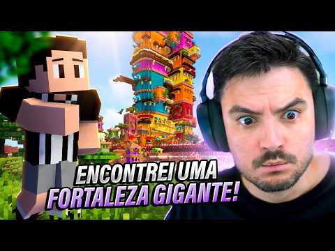 INVADI E EXPLOREI A CIDADE COLORIDA NO MINECRAFT #3.39