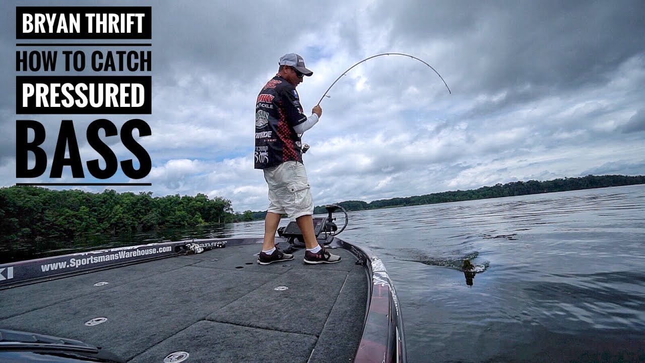 How to catch BASS in Hi-Pressured Areas - Ft. Bryan Thrift 2017 AOY