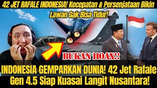 🇮🇩🔥 RESMI! Indonesia Pesan 42 Jet Tempur Rafale Gen 4.5 — Tiba Awal 2026, Dunia Ikut Kaget!