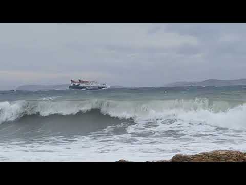Εντυπωσιακό βίντεο από την αναχώρηση του Skiathos Express από το Λιμάνι της Γλώσσας