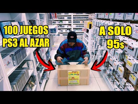 COMPRE UNA CAJA SORPRESA DE 95$ EN JAPÓN VIDEOJUEGOS DE PLAYSTATION 3 | MAQUINA DE GANCHO