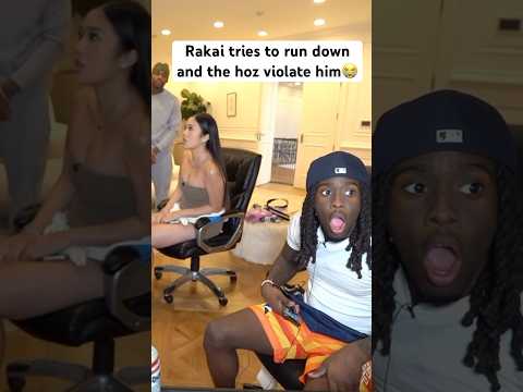 Rakai think he got same motion as Kai😭 #kaicenatstream #kaicenatfunnymoments #kaicenatshorts #kai