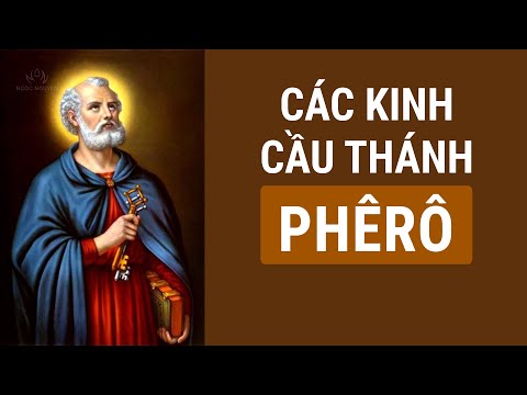 Các Kinh Cầu Thánh PHÊRÔ