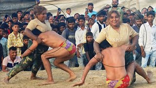 लड़की ने पुरुष पहलवान को उठा उठाकर पटका,, दंगल शौकीन इस लड़की की ताकत देखिए Girl vs boy kushti 