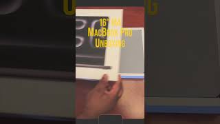 M4 Macbook Pro 16inch Unboxing