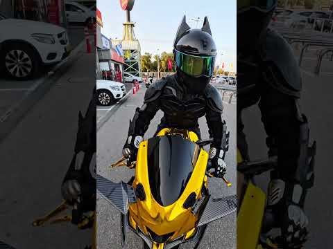 Batman moto suit reactions #moto #shorts