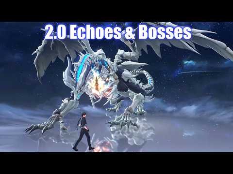 Wuthering Waves 2.0 - All New Echoes & Bosses (Rinascita Region)