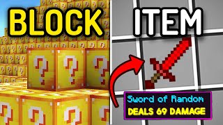 What if Minecraft was Fully Randomized?