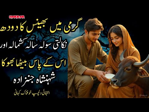 Garmi Mein Bhens Ka Dudh Nikalti Sola Saala Kashmala Aur Isk Pas Betha Bhooka Shansha Jinzzada