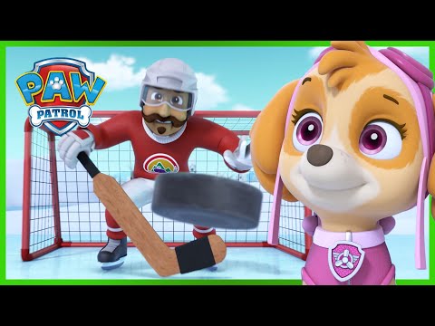 Pups Save the Hockey Game! - PAW Patrol Episode - Cartoons for Kids