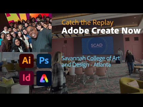 🎨 Create Now Presentation Replay | Savannah College of Art and Design ✨