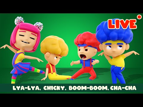 LIVE - D Billions Best Songs for Kids with New DB Heroes | Chicky, Cha-Cha, Lya-Lya & Boom-Boom