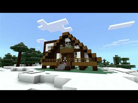 Como costruir una casa en el Bioma Nevado en Minecraft 🏘️✨