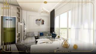 AL MANARA PROMOTION IMMOBILIÈRE - Appartement type F5 en TRIPLEX - projet EL AOUANA