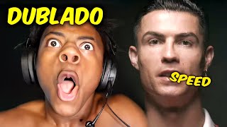 o dia que o CRISTIANO RONALDO falou o nome do SPEED KKKKKKKKKKKKKKK | DUBLADO