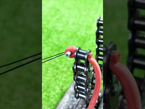 Simple idea #easytools #mydiystyle # Unique knot # For slingshot