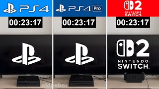PS4 vs PS4 Pro vs NINTENDO SWITCH 2 | Graphics and Loading Times - Comparison (4K 60FPS)