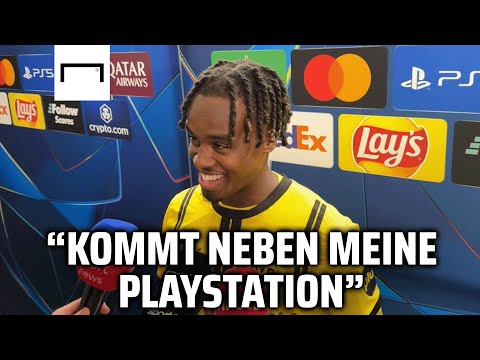 Jamie Gittens überglücklich: "Wie FIFA Karrieremodus" 🥹 | Dortmund 3:0 Brügge