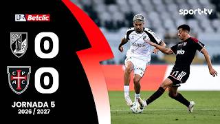 Resumo: Vitória SC 0-0 Casa Pia  - Liga Portugal Betclic | sport tv