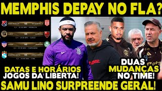 MEMPHIS DEPAY NO FLA? SAIBA TUDO! SAMUEL LINO SURPREENDE GERAL! DUAS MUDANÇAS NO TIME!