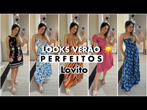 COMPRAS SHOPEE | LOOKS LOVITO | ROUPAS DE VERÃO LOVITO | VESTIDOS LINDOS SHOPEE