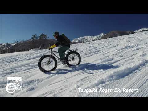 長野県 小谷村 ファットバイク雪上ライド ☆ プライベートツアー 【半日コース】