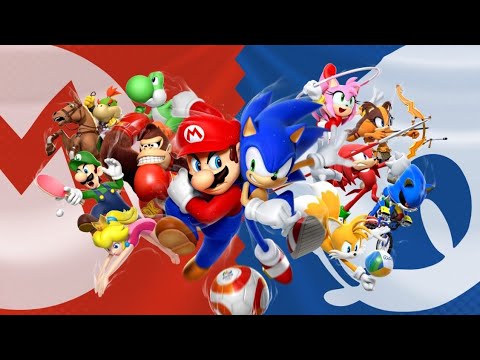 Sonic Characters vs Mario Characters.#teamsonic #teammario #whoisstrongest #debates