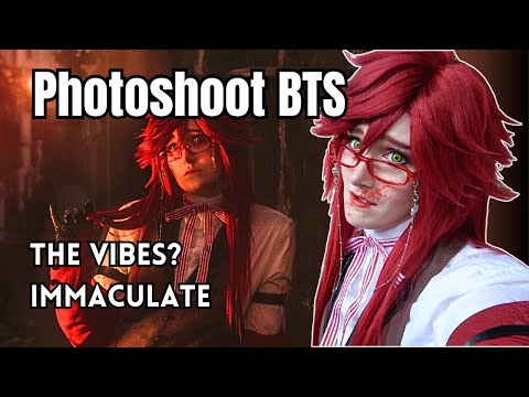GRELL IS DELULU | Photoshoot BTS
