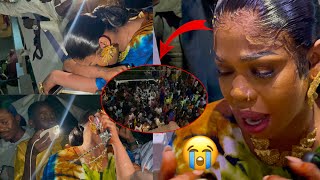 Touba, Mame Ndiaye Savon tombe en transe et verse de chaudes larmes devant une foule de Fans durant