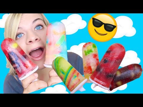 DIY SUMMER POPSICLES! 😎 Easy and Delicious! // SoCassie