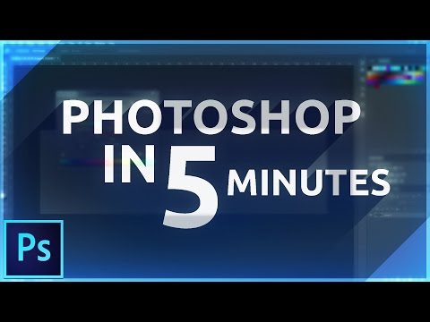 Learn Photoshop in 5 MINUTES! Beginner Tutorial - YouTube
