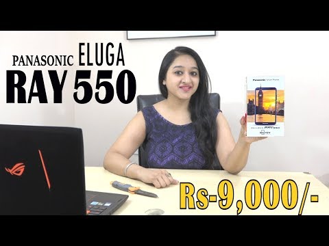 (HINDI) PANASONIC ELUGA RAY 550- Unboxing & Overview- In Hindi