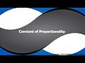 Identifying the Constant of Proportionality in Tables and Graphs