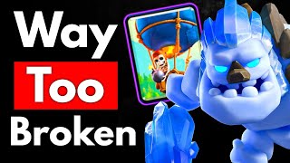 The Ice Golem Buff Made This Deck 100X BROKEN!!