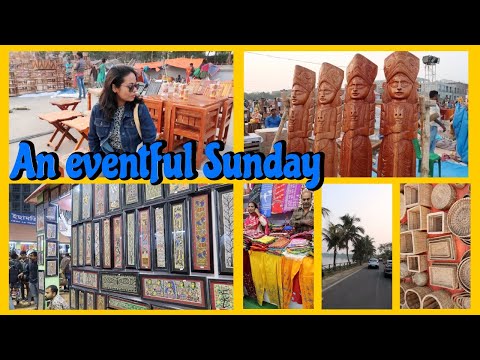 A Short visit to kolkata Handicraft Fair 2022 || See WHAT I GOT FROM there With @bokbokaakash