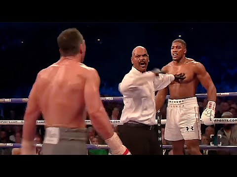 ( Bertarung habis-habisan) : Anthony Joshua vs Wladimir Klitschko || PERTARUNGAN BRUTAL