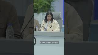 Delcy Rodríguez reclama rigor en la divulgación de datos de muertos por terremotos